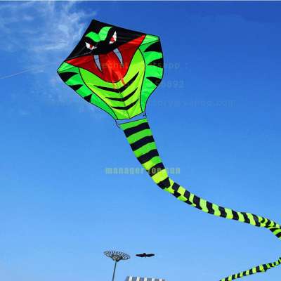 cheap Easy flying snake animal kite with kite reel for gift