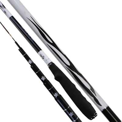 Pure Carbon Super Hard Tele Surf Fishing Rod